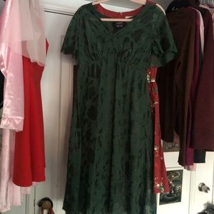 Green Anna Sui x ModCloth Dress